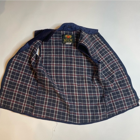 💙 Vintage Exclusive MLW Vest – Shades of Blue with Velvet Detail 💙 - Picture 11 of 16